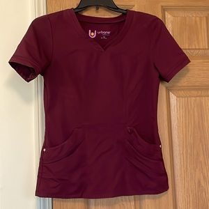 Maroon Scrubs Urbane